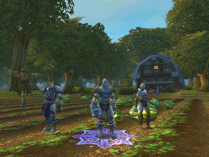Screenshot de World of Warcraft (octobre 2003)