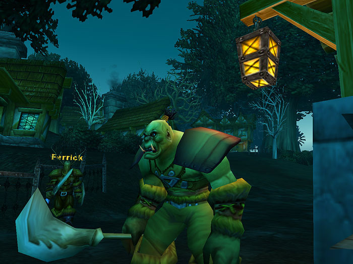 Screenshot de World of Warcraft (septembre 2001)