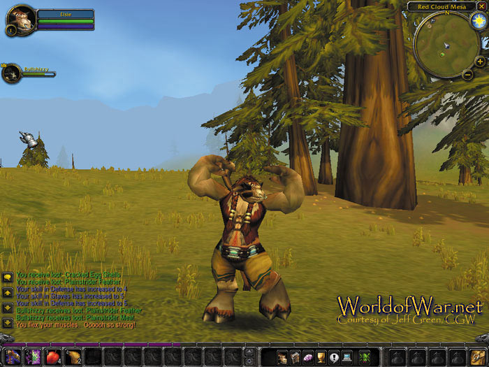 Screenshot de World of Warcraft (septembre 2003)