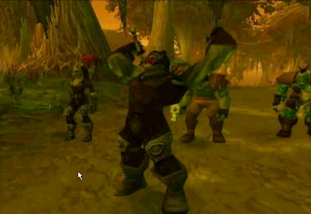 Capture d'écran du Trailer de Blizzard (mars 2003)