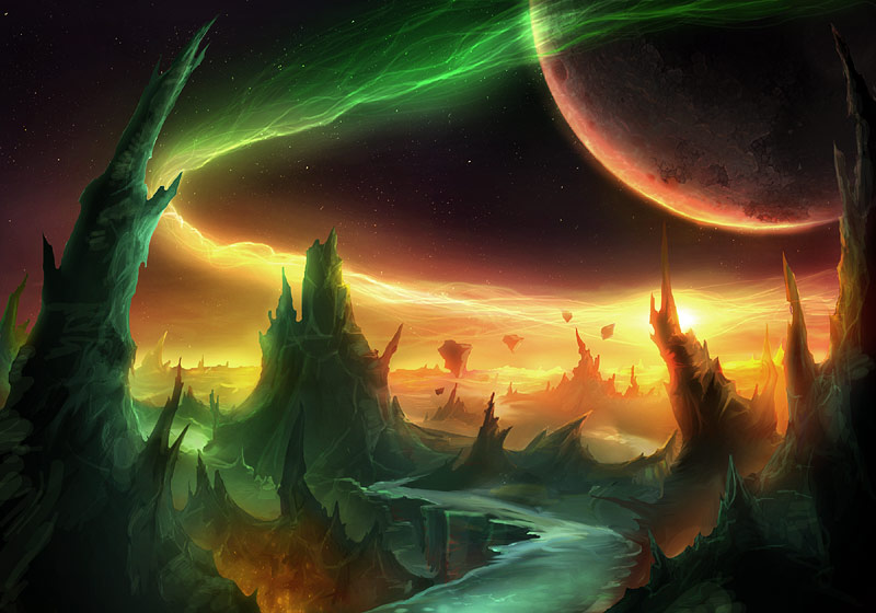 Concept Art de World of Warcraft.