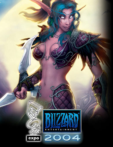 Image de la page d'accueil de Blizzard (mai 2004)
