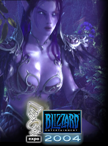 Image de la page d'accueil de Blizzard (mai 2004)