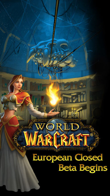 Image de la page d'accueil de Blizzard (octobre 2004).