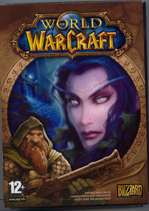 Image de la boîte européenne de World of Warcraft. Merci à Cend pour les scans.