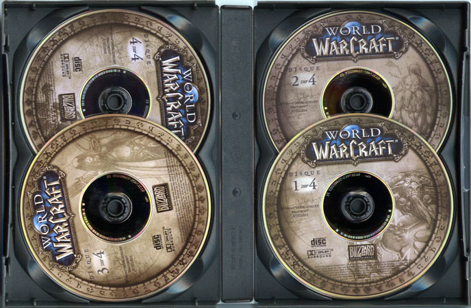 Image de la boîte européenne de World of Warcraft. Merci à Cend pour les scans.
