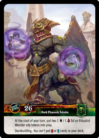 Tomb of the Forgotten, extension du jeu de cartes à collectionner World of Warcraft.