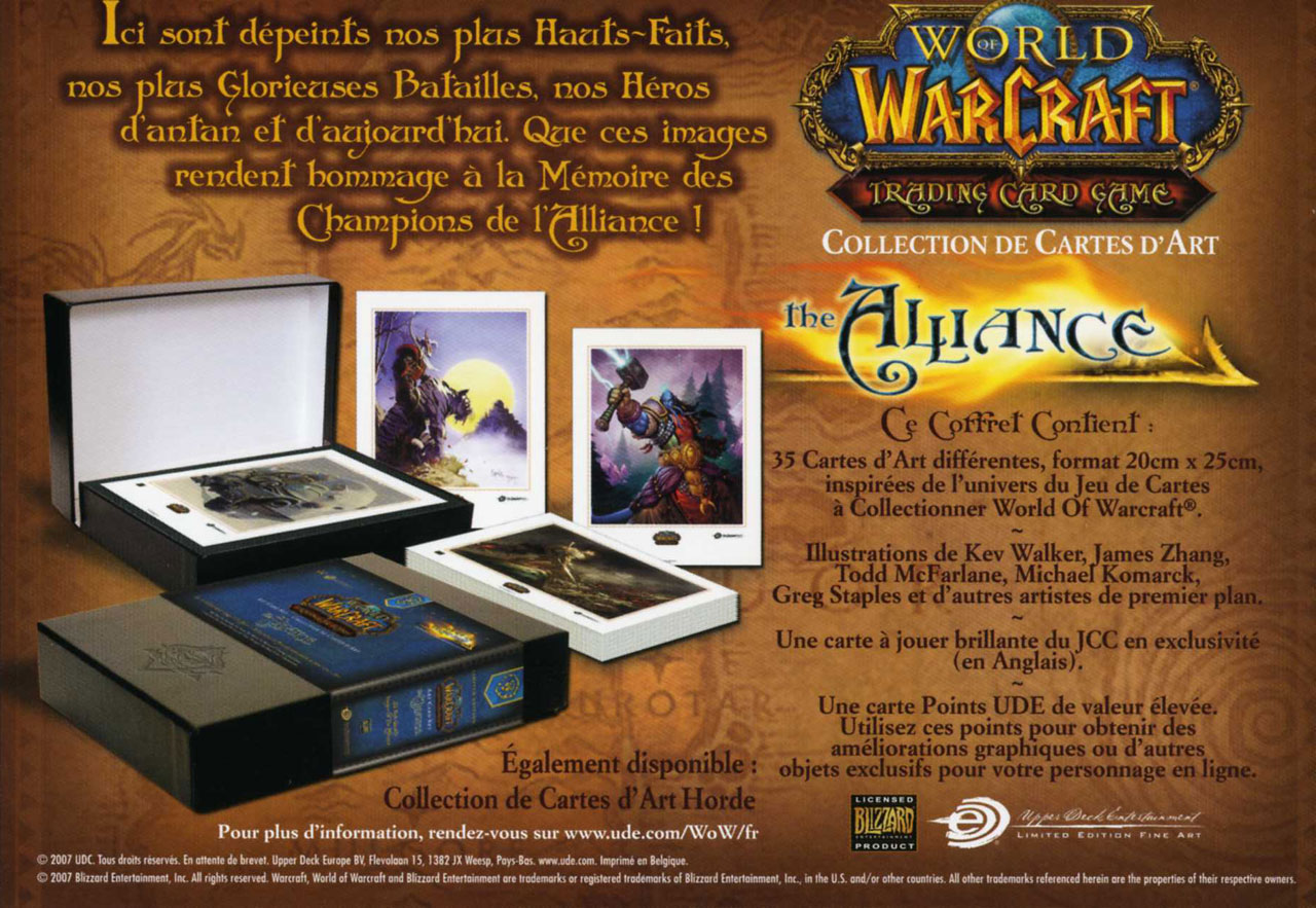 Deck de raid Coeur du Magma, du jeu de cartes à collectionner World of Warcraft.