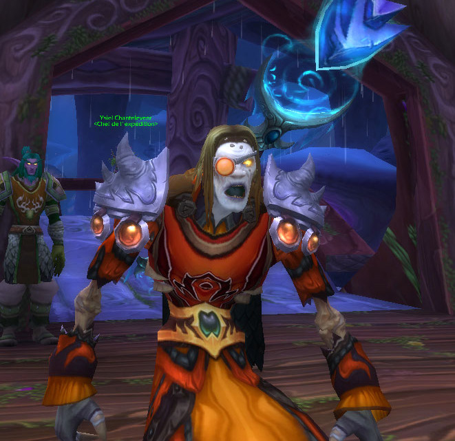 Screenshot du mini-évènement sur World of Warcraft.
