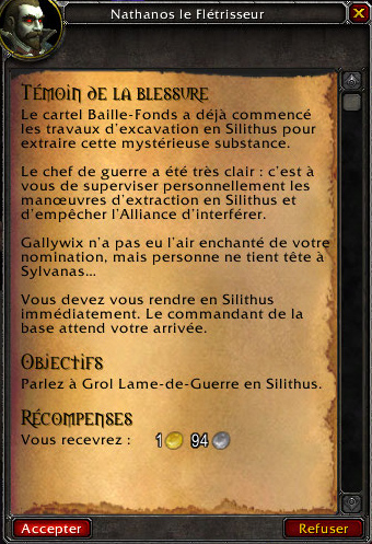 Screenshot de Silithus sur le PTR 7.3.5 de World of Warcraft.