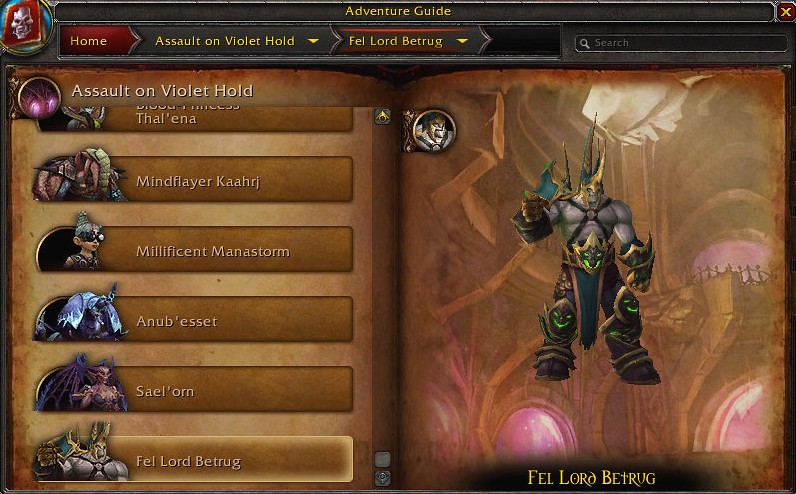 Screenshot des boss dans World of Warcraft: Legion.