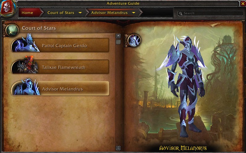 Screenshot des boss dans World of Warcraft: Legion.