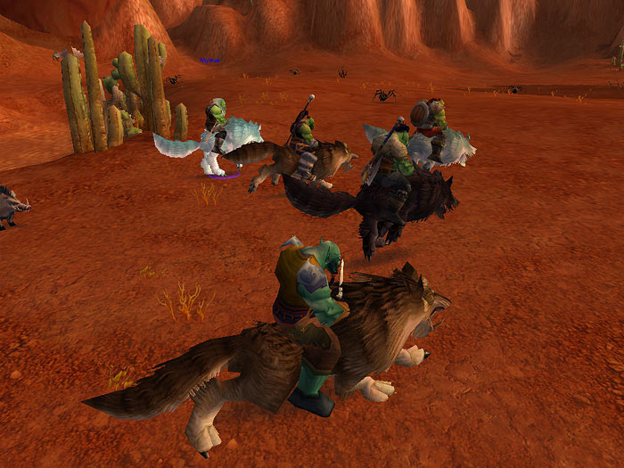 La monture des Orcs dans World of Warcraft.