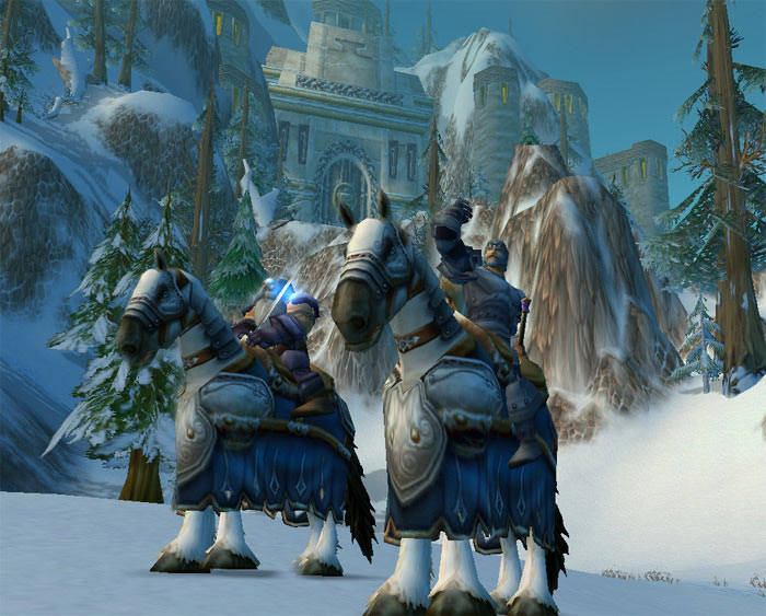 La montures des Paladins dans World of Warcraft.