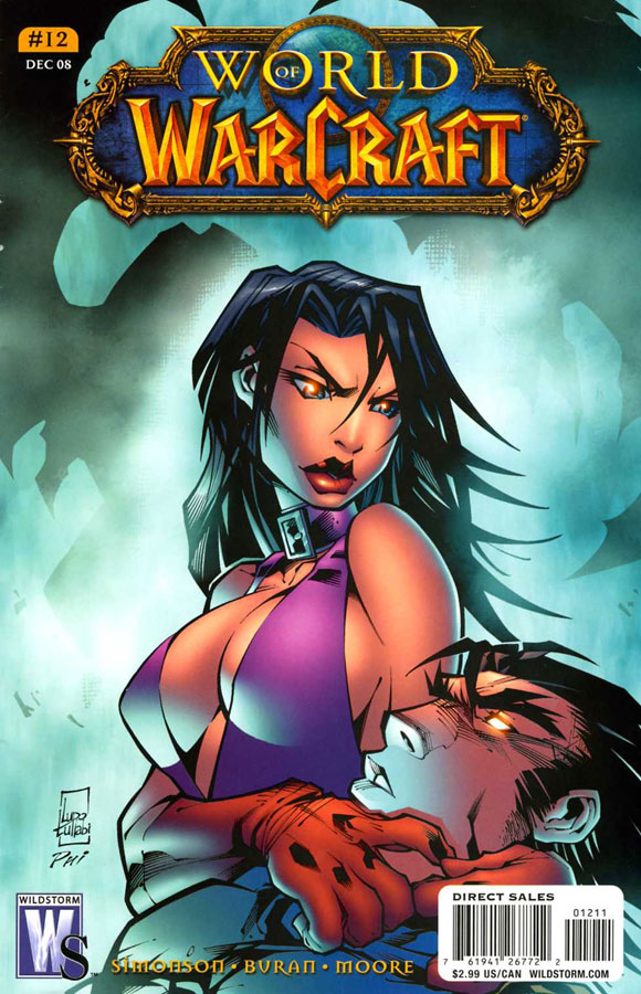 Couverture du numéro 12 du Comic World of Warcraft (décembre 2008).