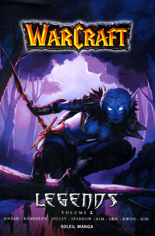 Couverture du Tome 2 de Warcraft: Legends.