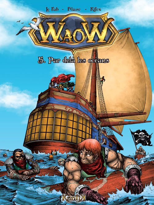Preview du Tome 5 de la bande dessinée WaoW.