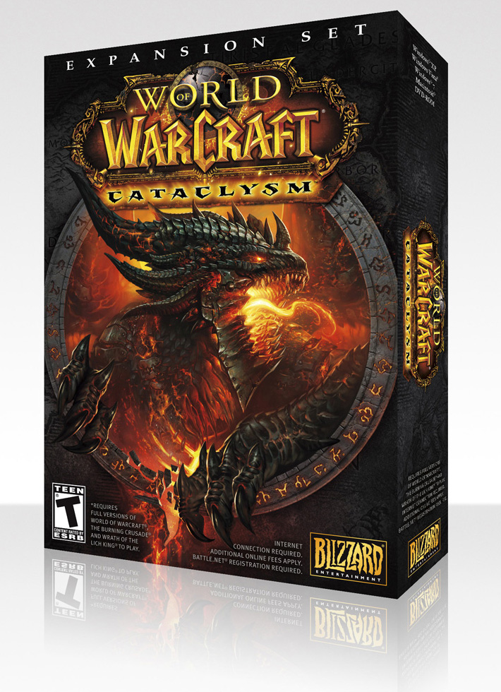 Edition Standard de World of Warcraft: Cataclysm.