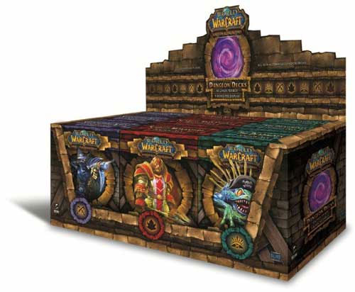 Extension Dungeon Decks pour le jeu de cartes à collectionner World of Warcraft. 