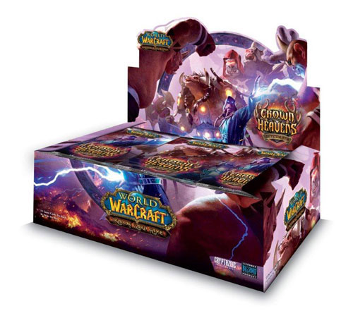 Extension Crown of the Heavens pour le jeu de cartes à collectionner World of Warcraft. 