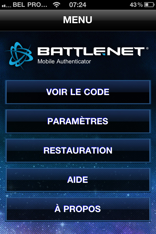 Battle.net Mobile Authenticator v1.3.1