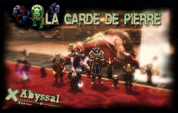 Défaite du Garde de Pierre face au clan Abyssal sur Elune. Image de Wildshot.
