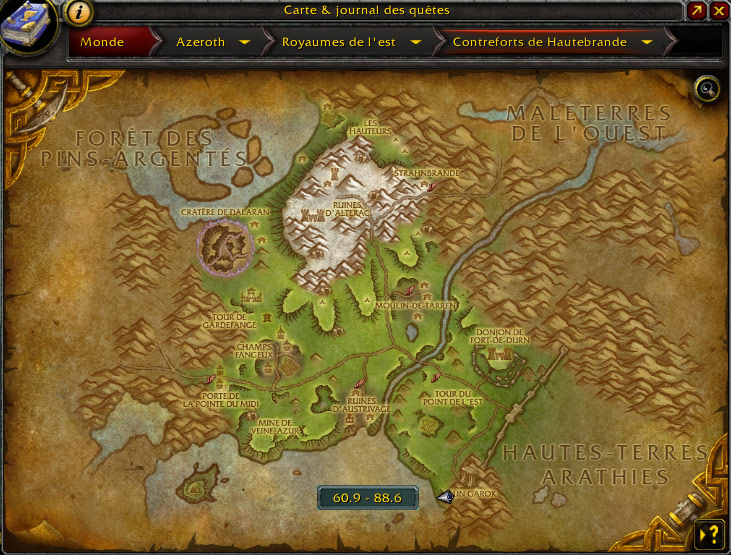 Hommage à Anthony Stark dans World of Warcraft.