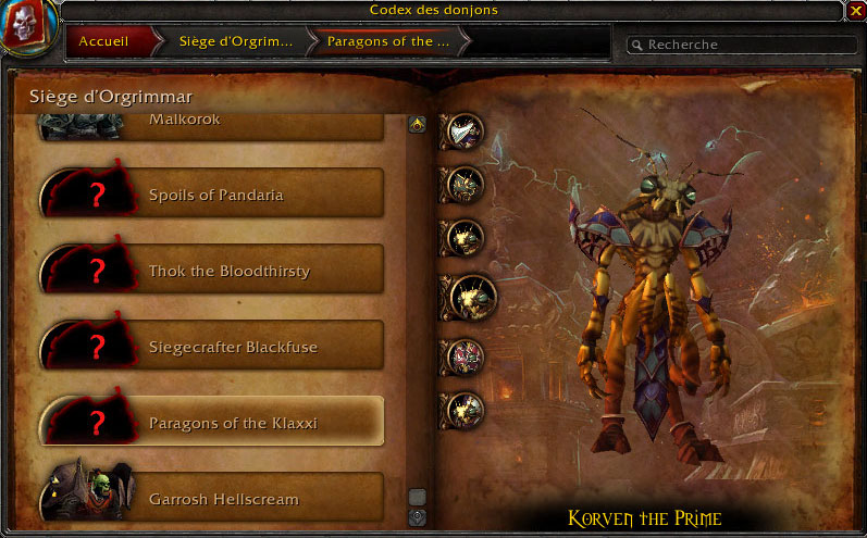 Paragons of the Klaxxi: Korven the Prime
