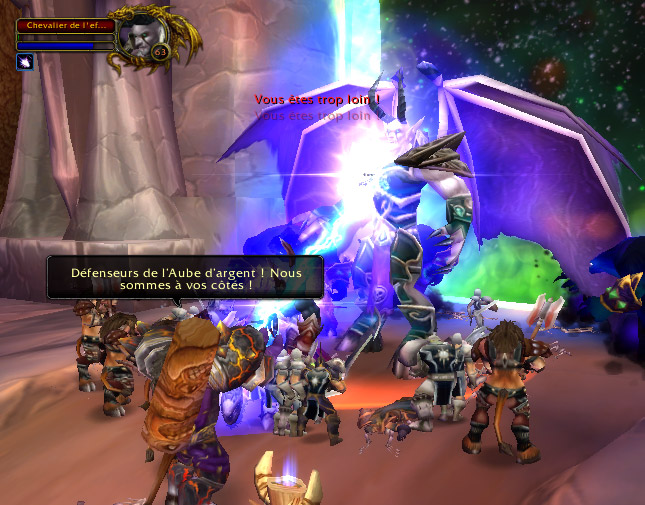 Screenshot de l'event pré-Burning Crusade (janvier 2007).