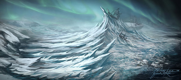 Artwork de World of Warcraft: Wrath of the Lich King (mars 2008).