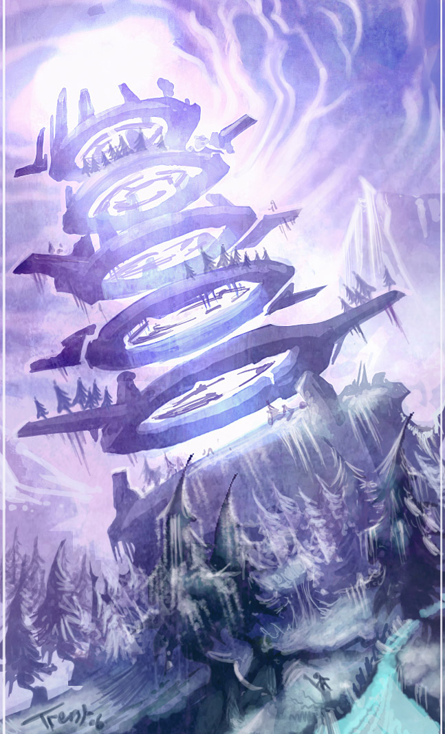 Artwork de World of Warcraft: Wrath of the Lich King.