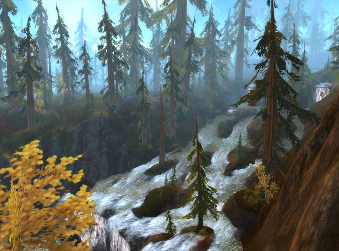 Screenshot de World of Warcraft: Wrath of the Lich King (février 2008).