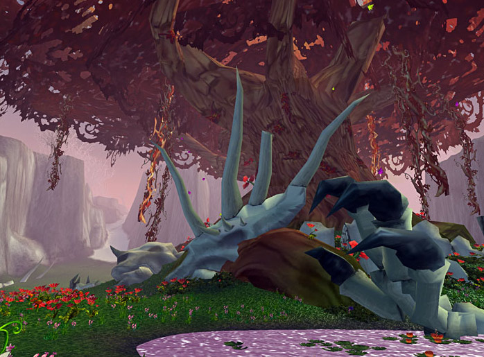 Screenshot de World of Warcraft: Wrath of the Lich King (mars 2008).